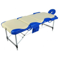 Массажный стол складной алюминиевый с волной JFAL01A (МСТ-102Л)