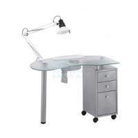 Стол маникюрный с вытяжкой 195 LХ