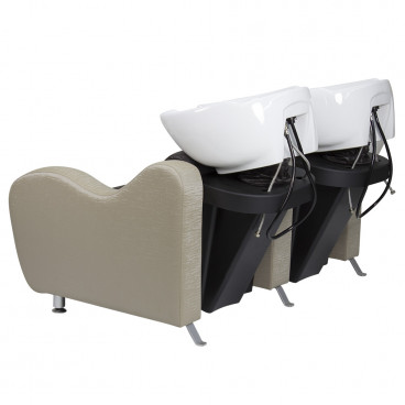 Двухместная парикмахерская мойка "Дуэт"