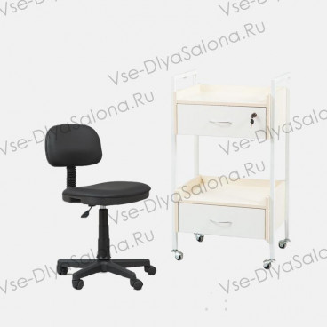 Стул мастера со спинкой Bruno