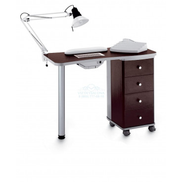 Стол маникюрный с вытяжкой 204 LХ W