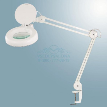 Лампа лупа 5х на штативе комплект