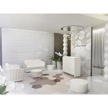 Мужское зеркало барбер "Гламрок"