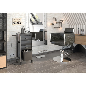 Зеркало барбершоп "Айрон"