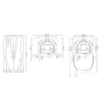Вертикальный солярий "Luxura V8 48 XL BALANCE"