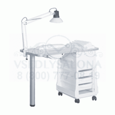 Стол маникюрный 124LX - с вытяжкой