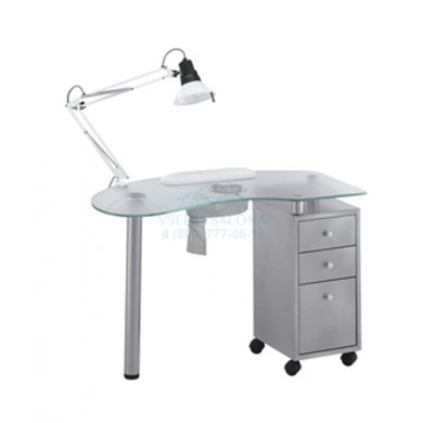 Стол маникюрный с вытяжкой 195 LХ