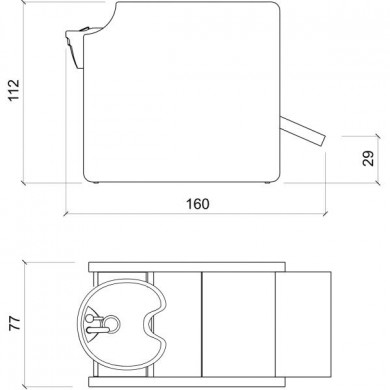 Мойка парикмахерская "Privacy Wash E Shiatsu"
