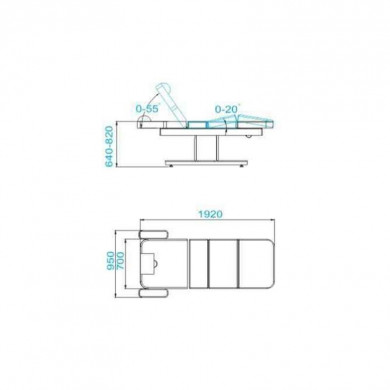 Массажная кушетка "HM-005"